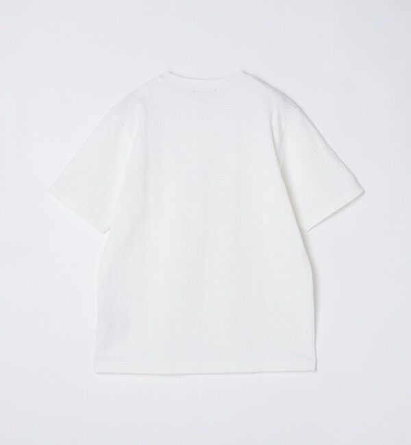 SHIPS「SHIPS: リンクス ジャカード リーフ柄 Tシャツ」|Tシャツ・カットソー|