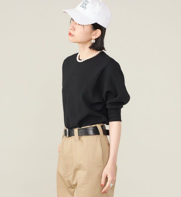 SHIPS for women「SHIPS NINE CASE:〈洗濯機可能〉ワッフル TEE ◇」|Tシャツ・カットソー|