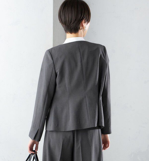 SHIPS for women「〈接触冷感/UVカット〉シャドー サッカー ジャケット（セットアップ対応）◇」|その他|