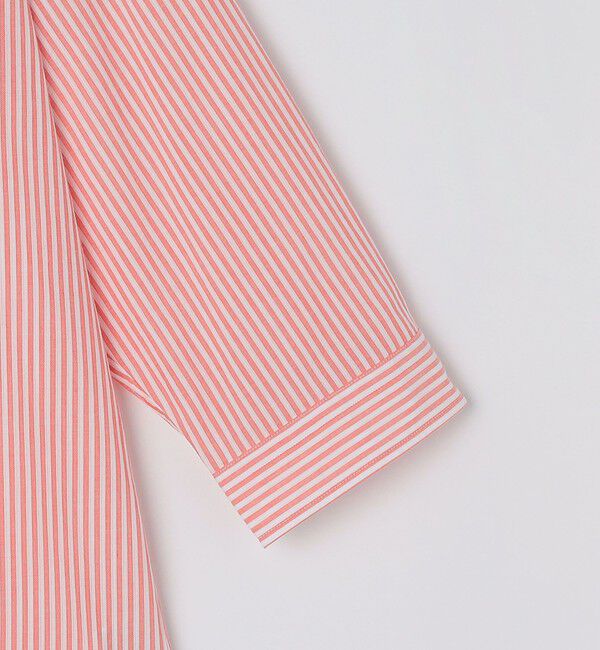 SHIPS Colors 「SHIPS Colors:〈洗濯機可能〉シアーサッカー スキッパー 7分袖 シャツ」|シャツ・ブラウス|