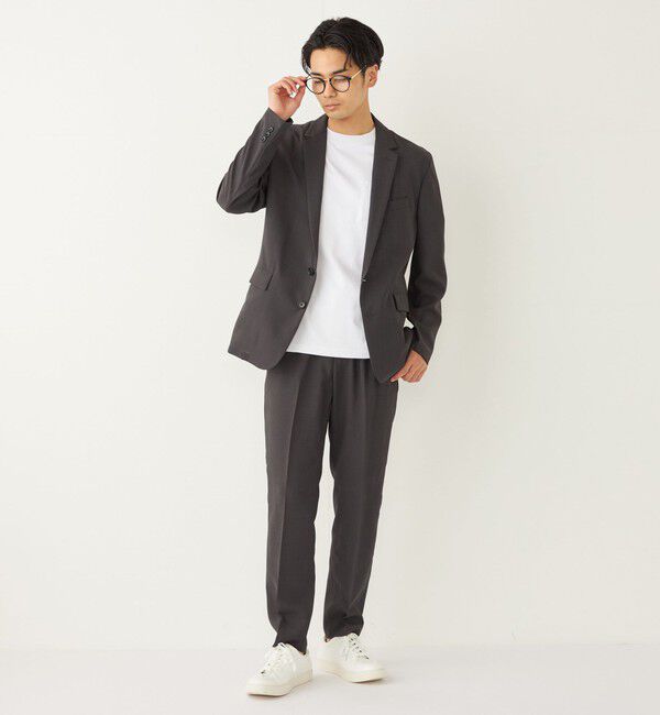 SHIPS Colors 「SHIPS Colors:〈洗濯機可能〉ポリトロ  サマー ジャケット(セットアップ 対応可能)◇」|テーラードジャケット|