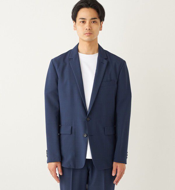 SHIPS Colors 「SHIPS Colors:〈洗濯機可能〉ポリトロ  サマー ジャケット(セットアップ 対応可能)◇」|テーラードジャケット|