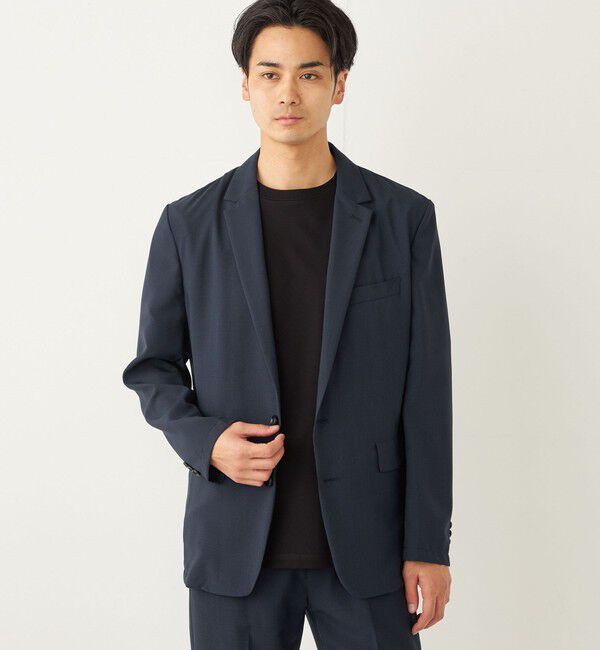 SHIPS Colors 「SHIPS Colors:〈洗濯機可能〉ポリトロ  サマー ジャケット(セットアップ 対応可能)◇」|テーラードジャケット|