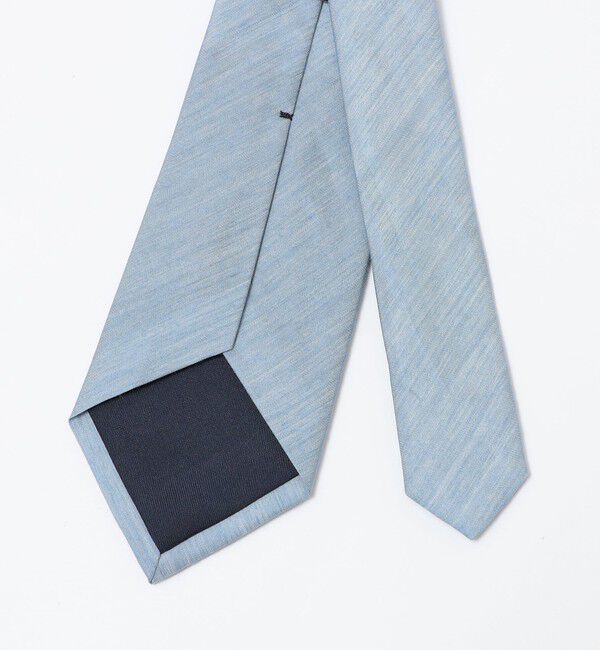 SHIPS「SHIPS: リネン シルク 無地 ネクタイ」|ネクタイ・蝶ネクタイ|