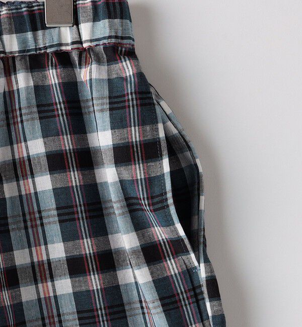 SHIPS KIDS「SHIPS KIDS:140～160cm / コットン チェック ショート パンツ」|その他|