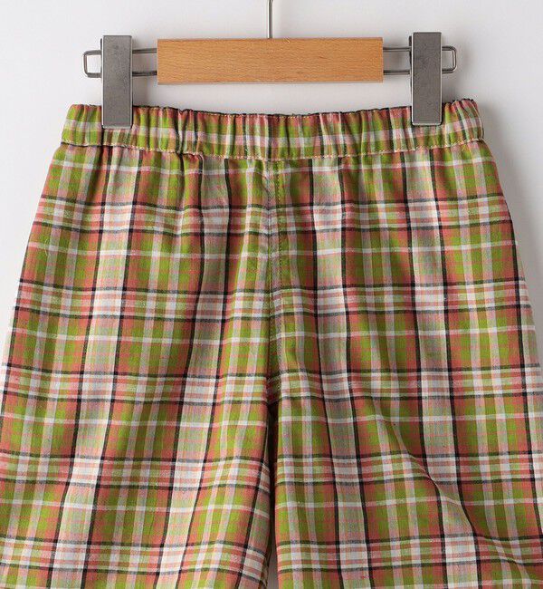 SHIPS KIDS「SHIPS KIDS:100～130cm / コットン チェック ショート パンツ」|その他|