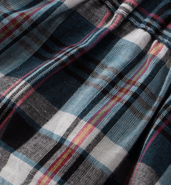 SHIPS KIDS「SHIPS KIDS:100～130cm / コットン チェック ショート パンツ」|その他|