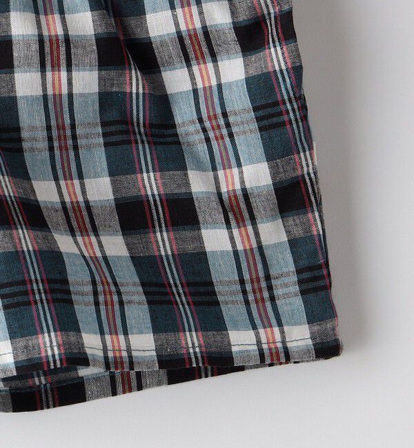 SHIPS KIDS「SHIPS KIDS:80～90cm / コットン チェック ショート パンツ」|その他|
