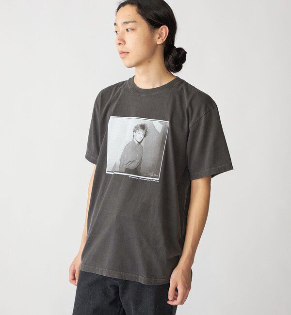 SHIPS「【SHIPS別注】GOOD ROCK SPEED: LIFE アクトレス フォト Tシャツ」|Tシャツ・カットソー|ブラック