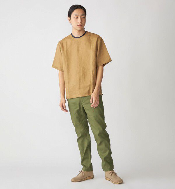 SHIPS「SHIPS: Herdmans リネン 2WAY プルオーバー Tシャツ」|Tシャツ・カットソー|