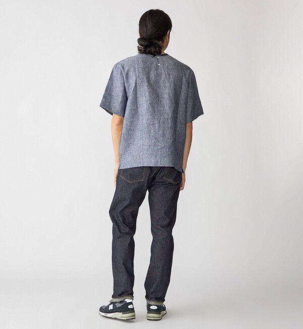 SHIPS「SHIPS: Herdmans リネン 2WAY プルオーバー Tシャツ」|Tシャツ・カットソー|