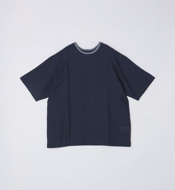 SHIPS「SHIPS: Herdmans リネン 2WAY プルオーバー Tシャツ」|Tシャツ・カットソー|