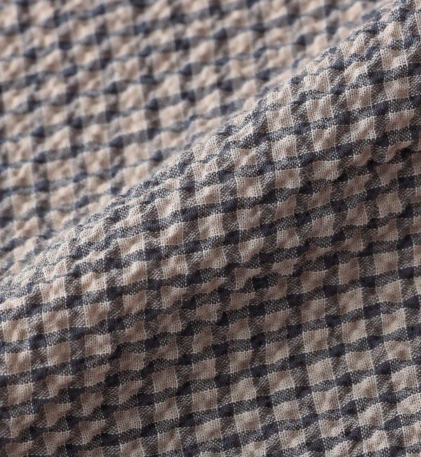 SHIPS「SHIPS: エアー サッカー レギュラーカラー 7スリーブ シャツ」|シャツ・ブラウス|