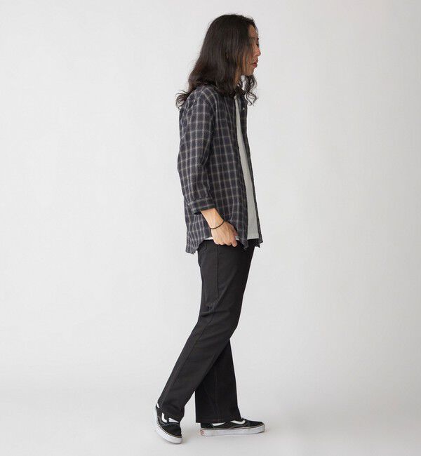 SHIPS「SHIPS: エアー サッカー レギュラーカラー 7スリーブ シャツ」|シャツ・ブラウス|