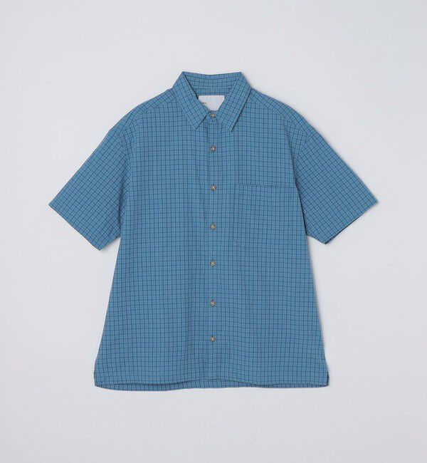 SHIPS「Adsum: BREEZE SHIRT」|シャツ・ブラウス|ブルー