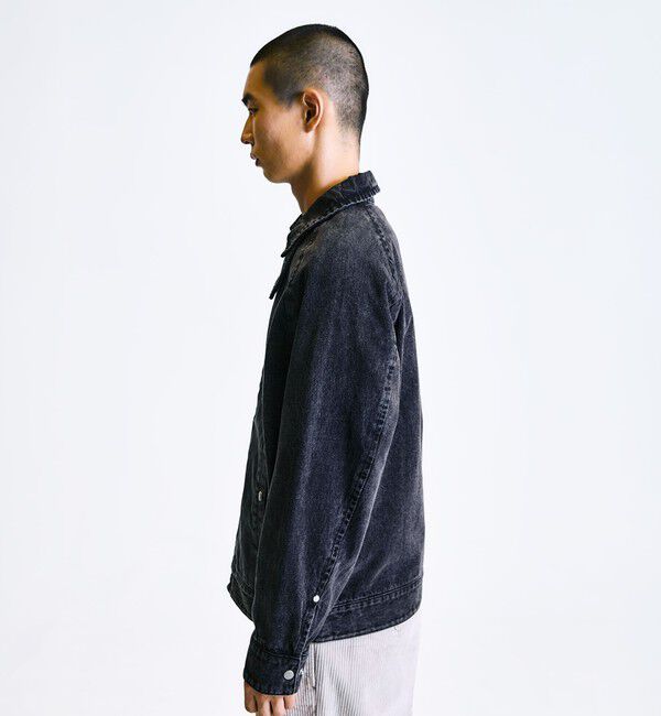 SHIPS「City Ambient Products: デニム ジップ ブルゾン」|ブルゾン・スタジャン|