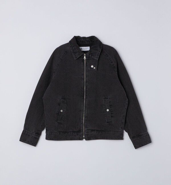 SHIPS「City Ambient Products: デニム ジップ ブルゾン」|ブルゾン・スタジャン|