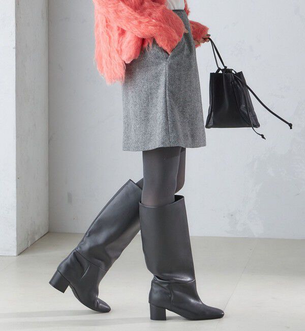 SHIPS for women「ツイード ミニ スカート」|台形|