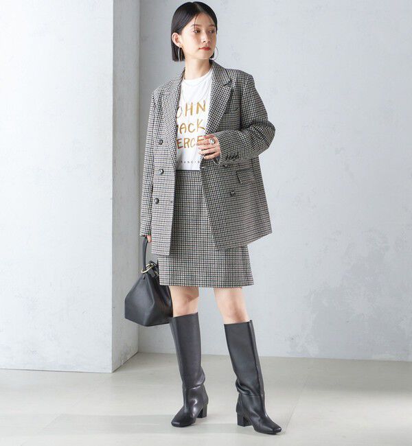 SHIPS for women「ツイード ミニ スカート」|台形|