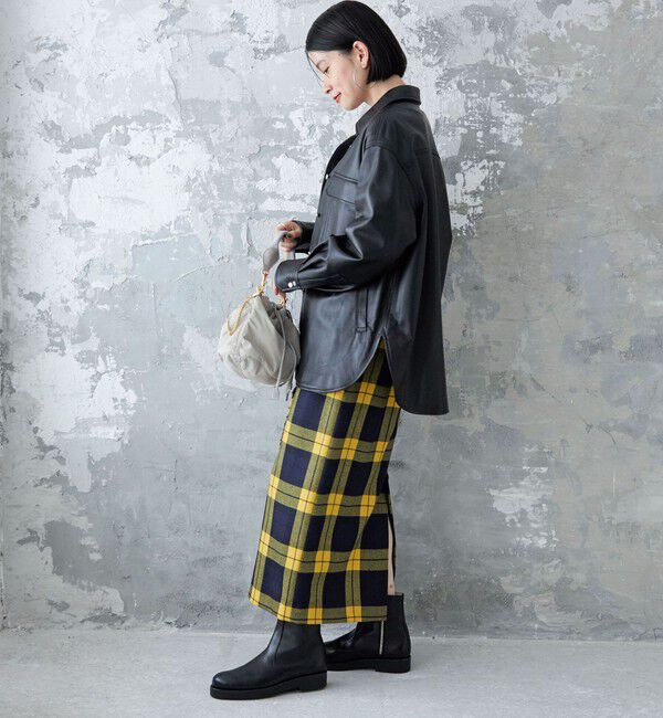 SHIPS for women「シープ レザー シャツ ジャケット」|シャツ・ブラウス|