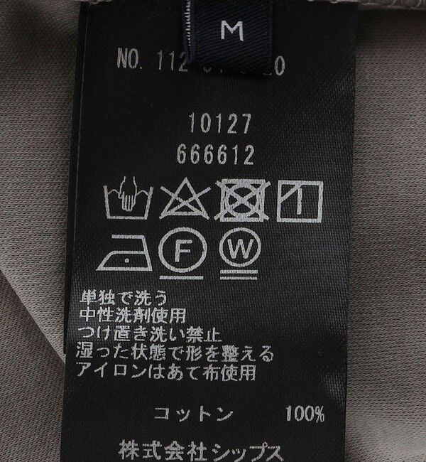 SHIPS「SHIPS: カラースラント パネル 長袖 Tシャツ」|Tシャツ・カットソー|