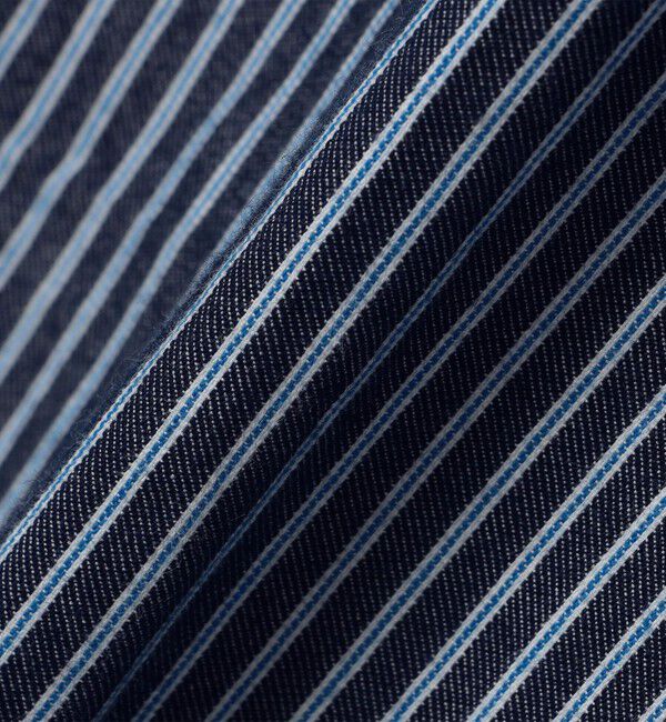 SHIPS「SHIPS: セミワイド ギンガム/ストライプ ビエラ シャツ」|シャツ・ブラウス|