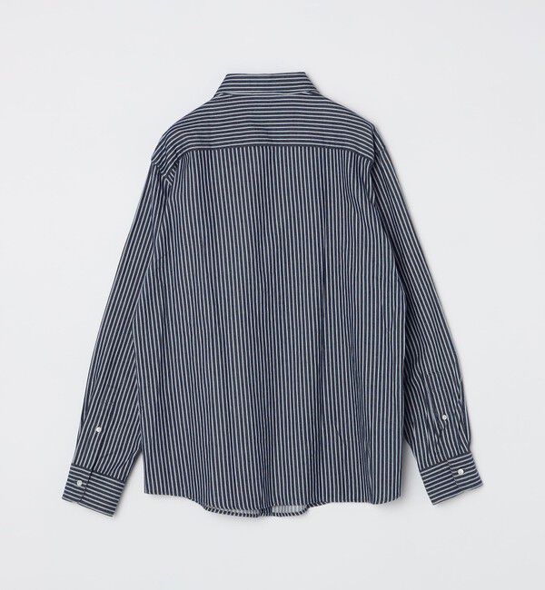 SHIPS「SHIPS: セミワイド ギンガム/ストライプ ビエラ シャツ」|シャツ・ブラウス|