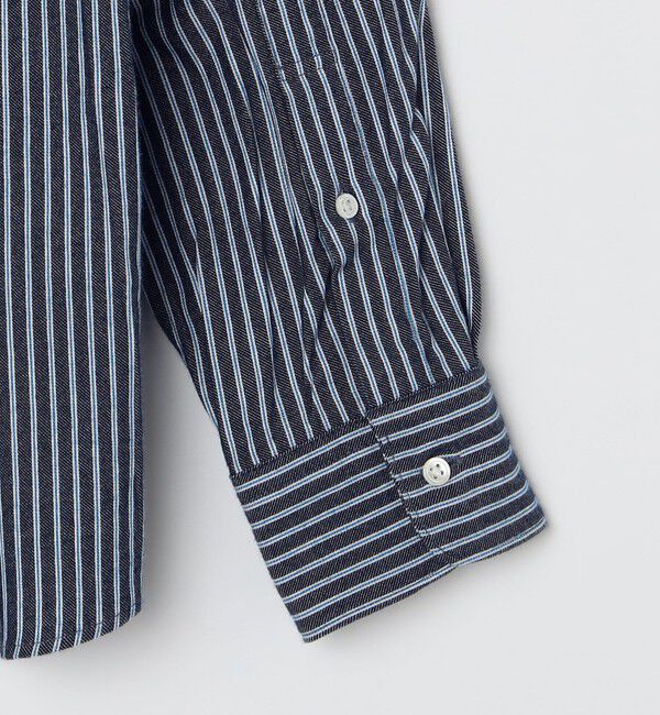 SHIPS「SHIPS: セミワイド ギンガム/ストライプ ビエラ シャツ」|シャツ・ブラウス|