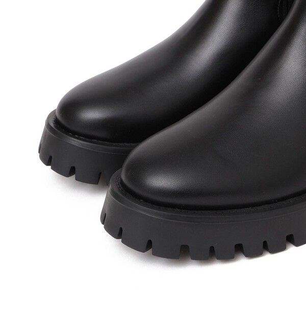 SHIPS for women「HAMON:ショート ニット ブーツ（晴雨兼用）」|ショートブーツ|