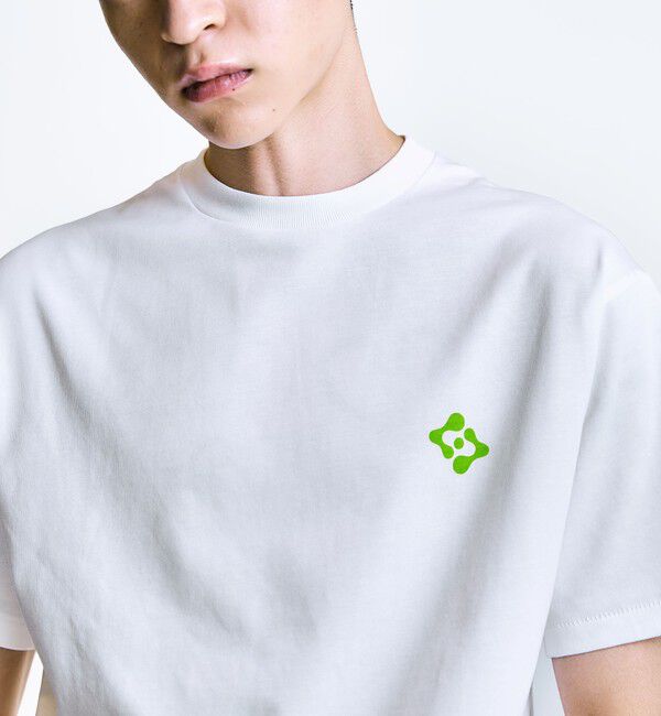 SHIPS「City Ambient Products: スタンダード ロゴ プリント Tシャツ」|Tシャツ・カットソー|