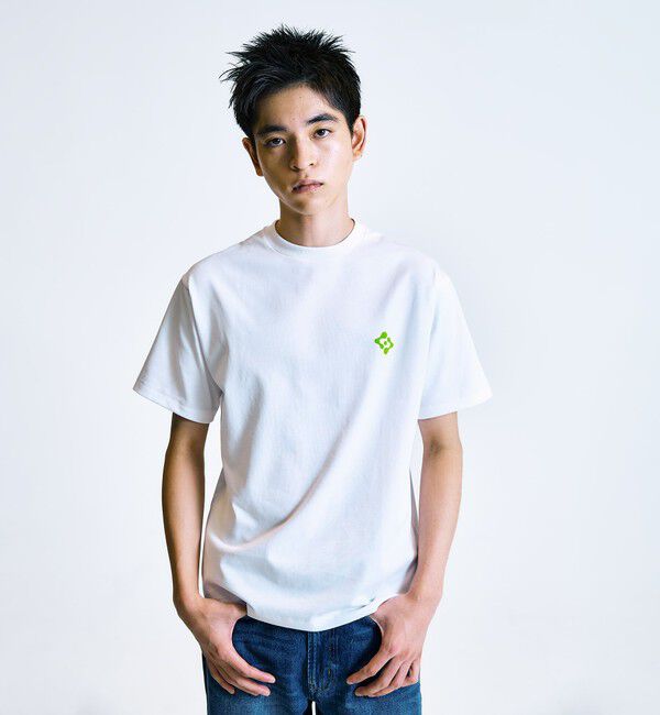 SHIPS「City Ambient Products: スタンダード ロゴ プリント Tシャツ」|Tシャツ・カットソー|