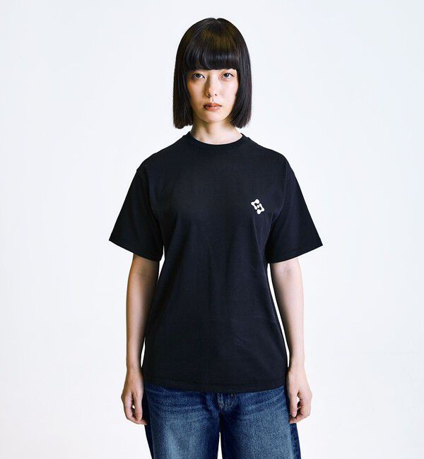 SHIPS「City Ambient Products: スタンダード ロゴ プリント Tシャツ」|Tシャツ・カットソー|