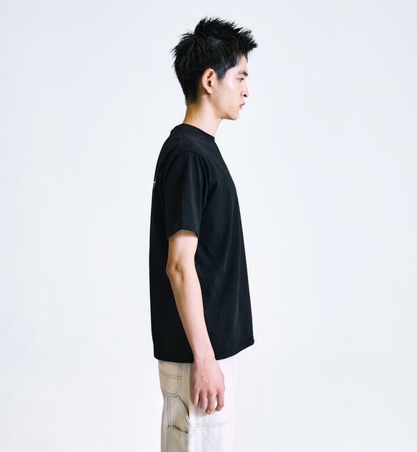 SHIPS「City Ambient Products: スタンダード ロゴ プリント Tシャツ」|Tシャツ・カットソー|