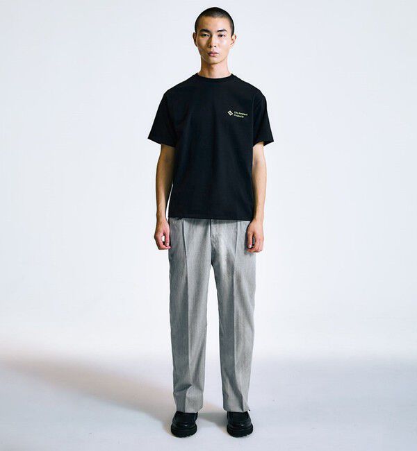 SHIPS「City Ambient Products: スタンダード ロゴ プリント Tシャツ」|Tシャツ・カットソー|