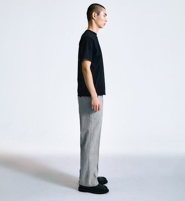 SHIPS「City Ambient Products: スタンダード ロゴ プリント Tシャツ」|Tシャツ・カットソー|