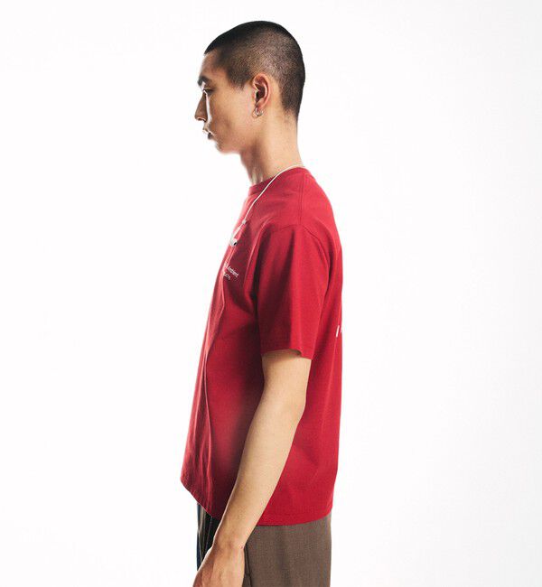 SHIPS「City Ambient Products: スタンダード ロゴ プリント Tシャツ」|Tシャツ・カットソー|