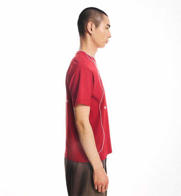 SHIPS「City Ambient Products: スタンダード ロゴ プリント Tシャツ」|Tシャツ・カットソー|