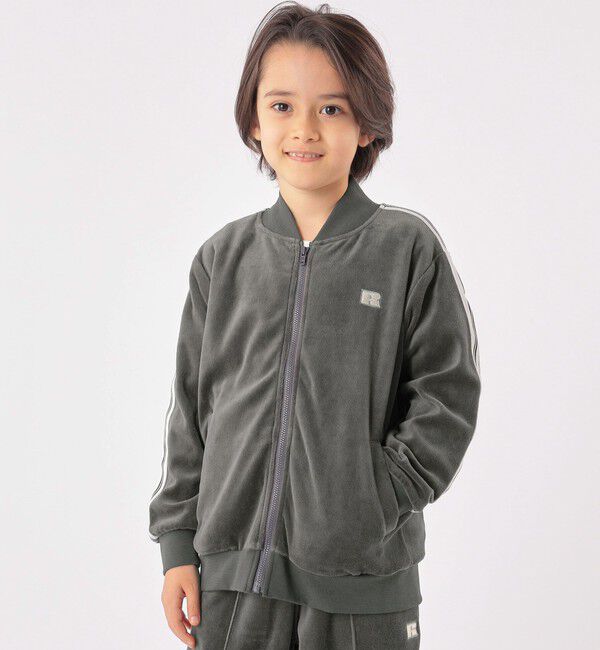 SHIPS KIDS「【SHIPS KIDS別注】RUSSELL ATHLETIC:100～130cm/トラックジャケット」|その他|