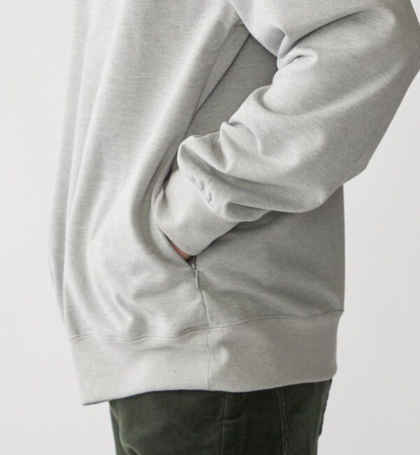 SHIPS「SHIPS:〈洗濯機可能・吸水速乾・UVカット〉AEROKNOT(R) クルーネック インレイ プルオーバー」|スウェット・ジャージ|