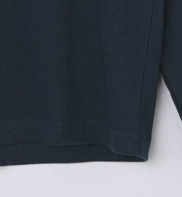 SHIPS「【WEB限定】SHIPS: マイクロ SHIPSロゴ ポケット ロングスリーブ Tシャツ (ロンT)」|Tシャツ・カットソー|