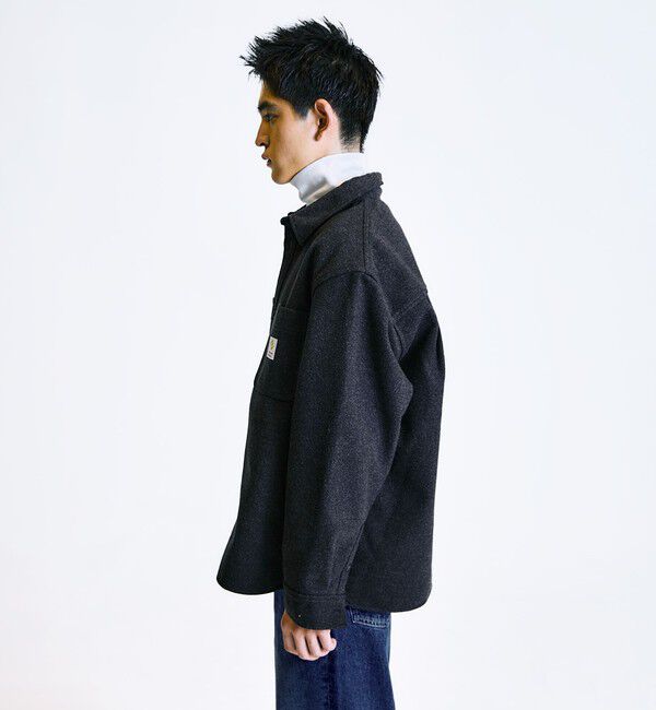 SHIPS「City Ambient Products: ライトメルトン オーバー CPOシャツ」|シャツ・ブラウス|