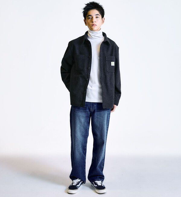 SHIPS「City Ambient Products: ライトメルトン オーバー CPOシャツ」|シャツ・ブラウス|