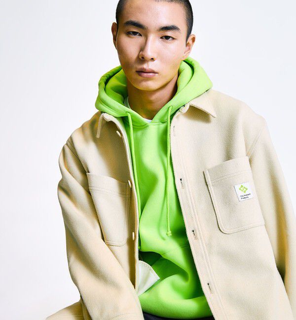 SHIPS「City Ambient Products: ライトメルトン オーバー CPOシャツ」|シャツ・ブラウス|