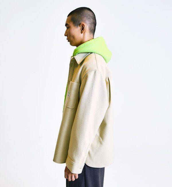 SHIPS「City Ambient Products: ライトメルトン オーバー CPOシャツ」|シャツ・ブラウス|