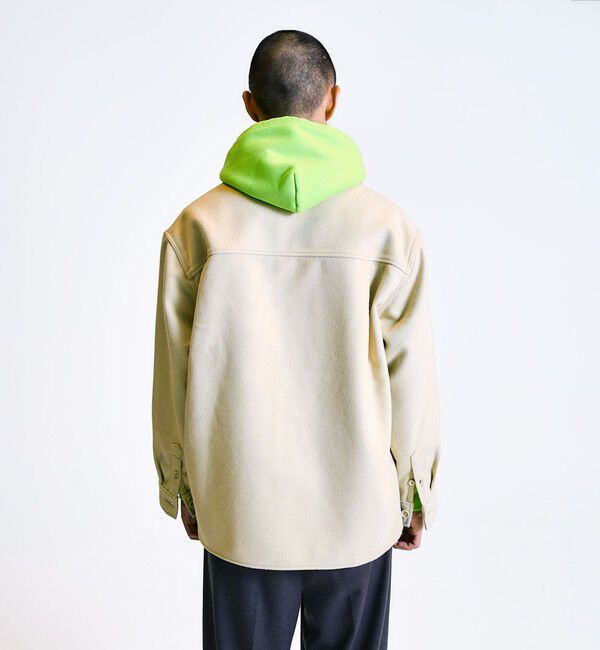 SHIPS「City Ambient Products: ライトメルトン オーバー CPOシャツ」|シャツ・ブラウス|