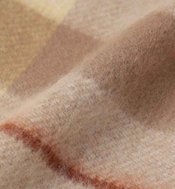 SHIPS for women「チェック カシミヤ リバーシブル マフラー」|マフラー|