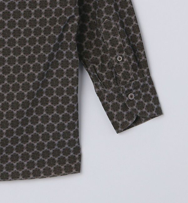 SHIPS「【SHIPS別注】Errico Formicola: コーデュロイ プリント オープンカラー シャツ」|シャツ・ブラウス|