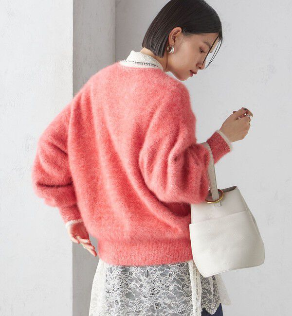 SHIPS for women「杢 FOX クルーネック プルオーバー」|ニット・セーター|