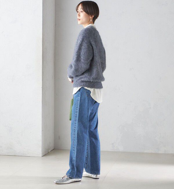 SHIPS for women「杢 FOX クルーネック プルオーバー」|ニット・セーター|