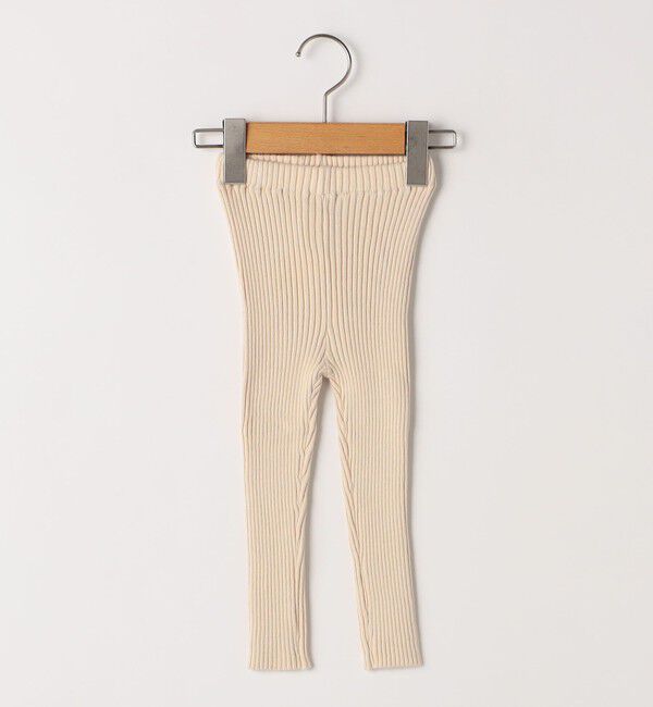 SHIPS KIDS「SHIPS KIDS:85～95cm / リブ レギンス」|レギンス・スパッツ|ナチュラル